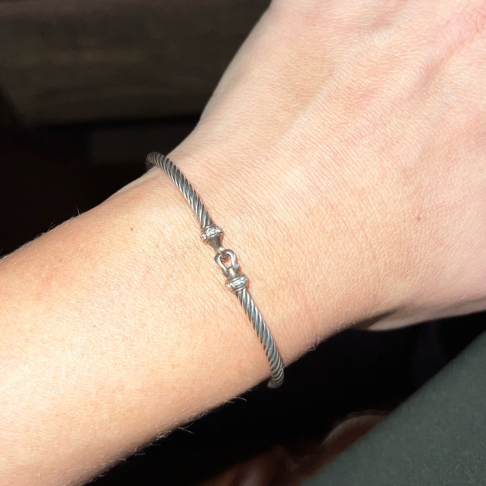 David Yurman Cable Buckle Diamonds 3mm